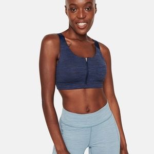 Outdoor Voices Zip Bra